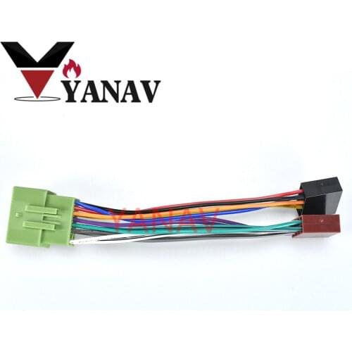 12-032 ISO RADIO ADAPTER CABLE FOR VOLVO C30,C70,S80 2006+;S40,V50 2004+;V70,XC70 2007+;XC90 2002