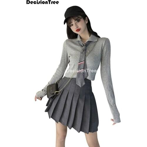 2021 japanese school uniforms anime cos sailor suit tops+skirt jk navy style students clothes for girl jk school uniform