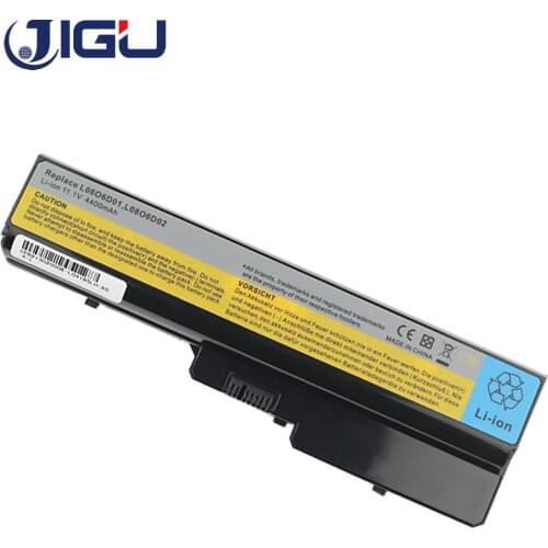 JIGU 5200mAh 6Cells Laptop Battery L08O6D01 L08S6D01 For Lenovo IdeaPad Y430 Y430A Y430G V430A V450A