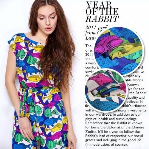 The color of the printed silk fabric salmon brand at wholesale high-grade silk clothing cloth