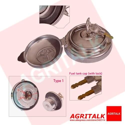 Fuel tank cap for Dongfeng truck, cap with lock and anti fuel leak type, part number