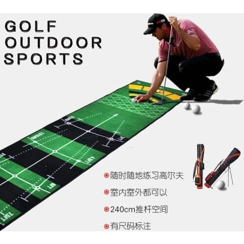 Golf Carpet Mini Putting Ball Pad Practice Mat Indoor outdoor Golf Green Practice Office Machine Washable