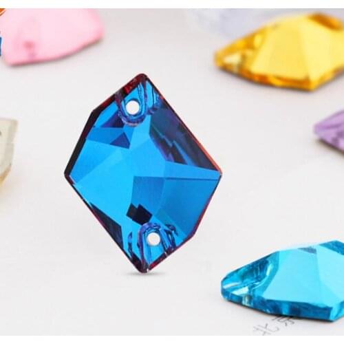 Fashion Special Shape Crystal Shoes Decorations 24 Pieces/Lot