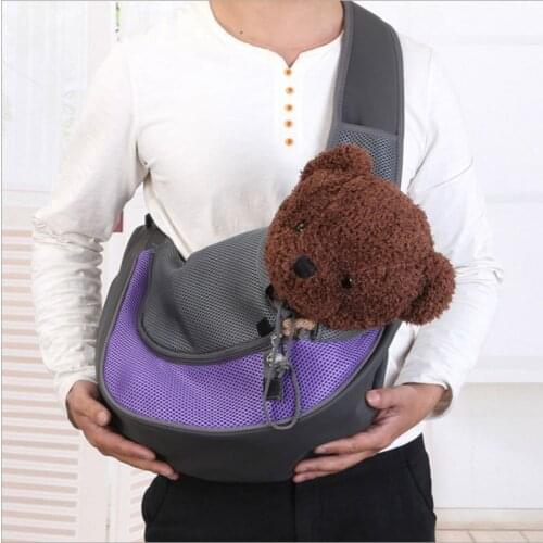 Dropshipping Pet Transport Cat Puppy Small Animal Dog Carrier Sling Mesh Front Travel Shoulder Bag Backpack Dog Accessories