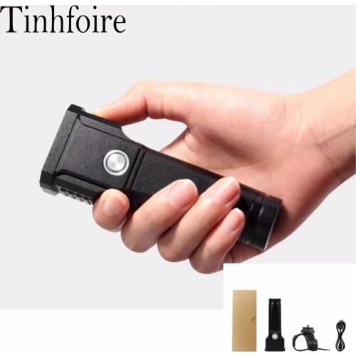 Tinhofire Y16 CREE XML T6 LED 1000 Lumens 3-mode LED Waterproof USB Rechargeable 18650 Flashlight Torch Lamp Camping Bike Light