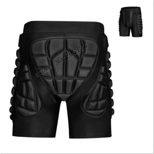 Protective Motorcycle Short Soft Pad Ski Snowboard Pants Protection Gear Hockey Body Armor Motocross Protected Shorts