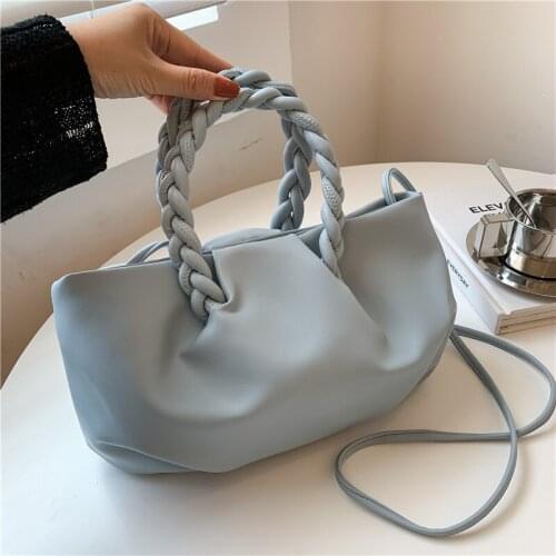 Woven Leather Handbags For Women 2021 New Women Designer Shoulder Famous Brands Luxury top selling vintage crossbody vogue bags