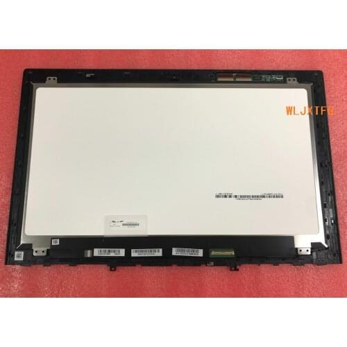 15.6"UHD&FHD LCD Screen Display With Touch Screen Digitizer Full Assembly with frame Bezel Replacement For lenovo yoga Y50-70