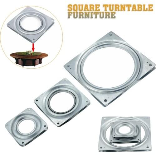 3 Types Heavy Duty Rotating Turntable Swivel Turntable Plate Desk Rotating Display Stand Furniture Hardware Industrial Bearing