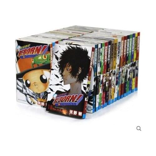 33 Books Hitman Reborn Manga Comic Book Complete All Set Japanese youth cartoon comic Language Chinese