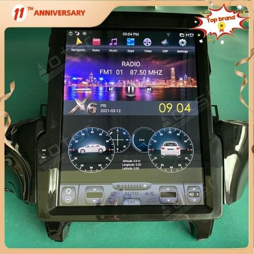 For Ford Ranger 2015-2019 Android Multimedia Tesla Screen Vertical 128GB Car Radio Stero Player Auto GPS Navigation DSP carplay