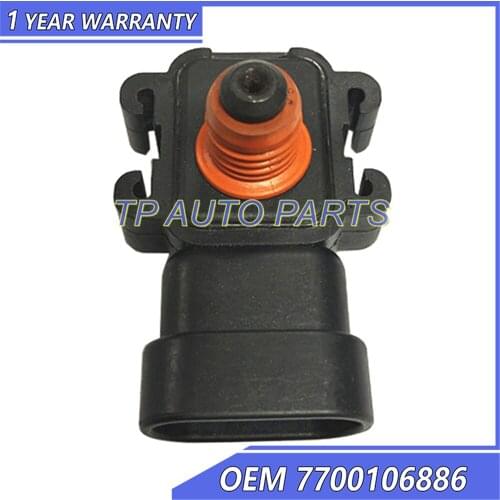 Manifold Intake Pressure Sensor MAP Sensor OEM 7700106886 16255839 Compatible With Renault