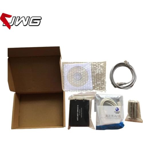 Artnet Controller DMX ;1 x Ethernet input, 2 x DMX output;1024 CH LED Controller For Led Stage Lights