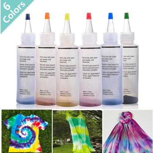 Hot 120ML Epoxy tie dye Resin Pigment UV Resin Coloring Dye Dye Pigment Resin DIY Handmade Crafts Equipment for Art 6 Colors