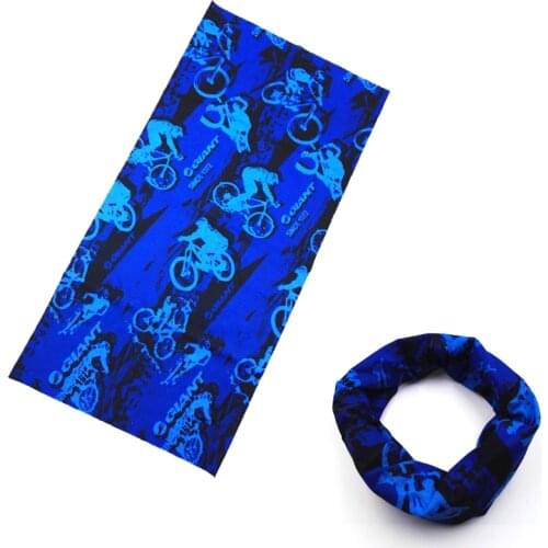 Cycling Headwear Geometric Cycling Bandana Headwear Fishing Headband Moto Bicycle Head Scarf Face Shield Mask Bicycle Bandanas
