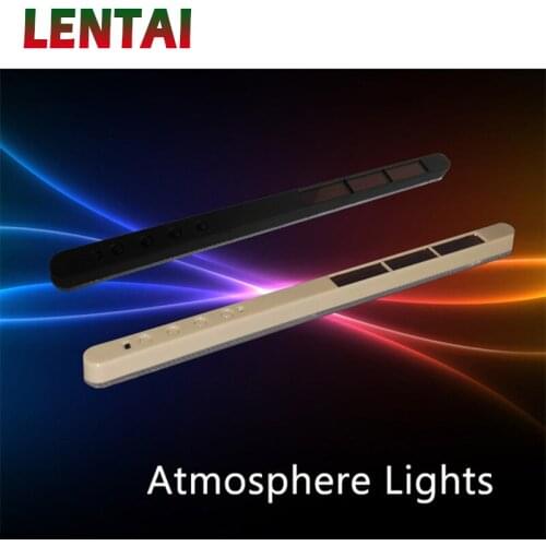 LENTAI 1PC Car window solar atmosphere light LED lamp For Peugeot 307 206 407 Citroen C4 C5 Honda Civic Accord CRV Lada Vesta