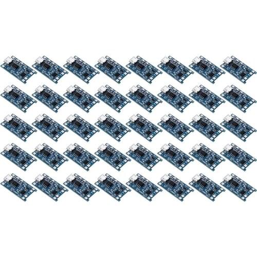 Hot TP4056 Charging Module Battery Charging Board with Battery Protection 18650 BMS 5V Micro-USB 1A 18650 Lithium Battery