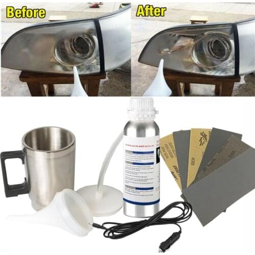 Polymer Liquid Headlights Polishing Kit Chemical Polish Headlight Polisher Headlight Repair Means For Polishing The Headlights