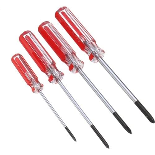 4pcs Magnetic Tri Wing Screwdriver Precision 3/4/5/6mm Y-shaped Nonslip Grip Steel Screwdriver Hand Repair Tool Set