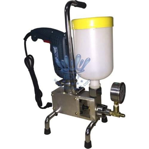 Cement grouting injection pump for construction joint cracks