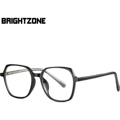 Wholesale TR90 Anti Blue Ray Light Glasses Spring Hinge Simple Fashion Men Women Eyeglasses Prescription Frame Oculos De Grau