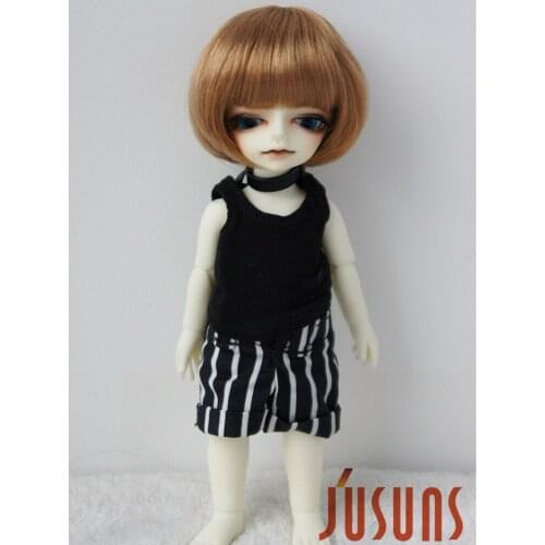 1/12 BJD Doll wigs JD256 4-5inch 11-13CM Short BOBO Cut Synthetic mohair doll wig Lati White doll accessories