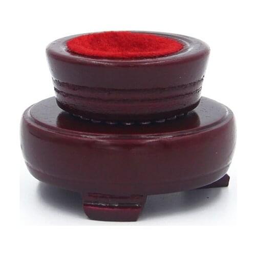 Crystal Ball Stand Wood Display Holder Sphere Base Home Decoration Ornament Glass Planets Ball Decoration Decor Figurine Crafts