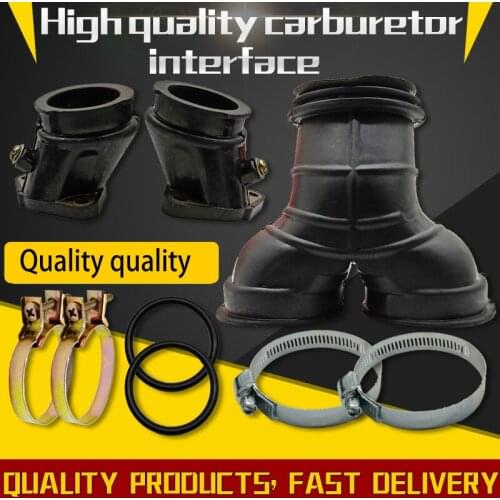 1Set Carburetor Install Adapter Interface Carburetter Manifold Intake Pipe Connector Glue For Honda CA250 CMX250 CMX250C