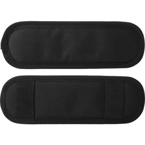 1 Pair Comfortable Shoulder Pads Anti Slip Shock Proof Backpack Shoulder Straps Fastener Cushions Durable Mats for Bag Rucksack