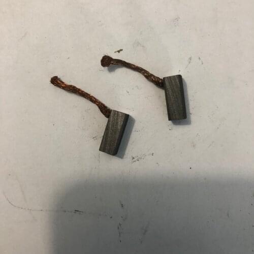 2PCS 5x5x12.5mm 0.19"x0.19"x0.49" Motor Electric Replacement Power Tool Carbon Brush LF1