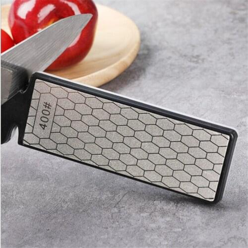 400/1000 # Double Sided Diamond Plate Whetstone Knife Sharpener Grinder Oneycomb Surface Whetstone Grindstone Cutter Tool Set