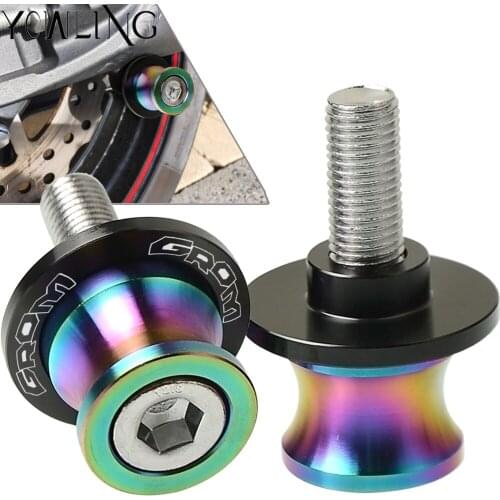 8mm Swingarm Stand Screws CNC Motorcycle Swing Arm Spools Sliders bobbins FOR HONDA GROM MSX125 2014 2015 2016 2017 2018 2019