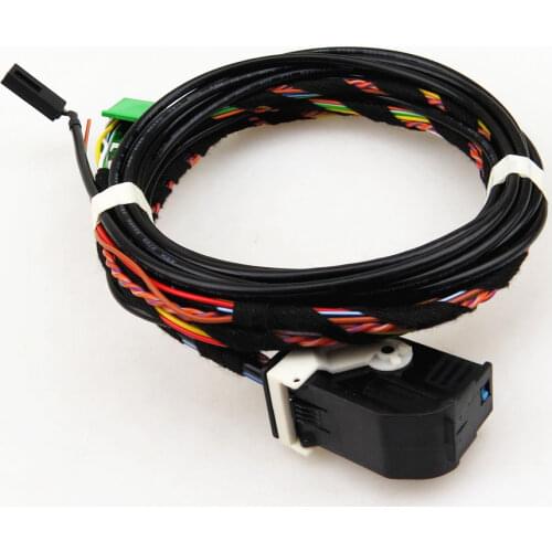 9W2 9W7 Bluetooth Plug Wiring Harness Cable For VW Passat B6 Golf MK5 6 Polo RCD510 RNS510 1K8 035 730D 8X0035447A