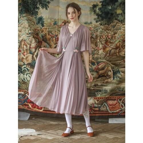 AIGYPTOS Summer Chiffon Dresses