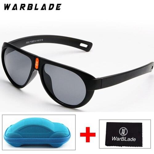 Child TAC Flexible Kids Sunglasses Boys Girls Polarized Sunglass Super Light Anti uva Sun Glasses Pilot Spectacles with box