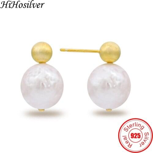 HiHosilver Women's Gold Earrings