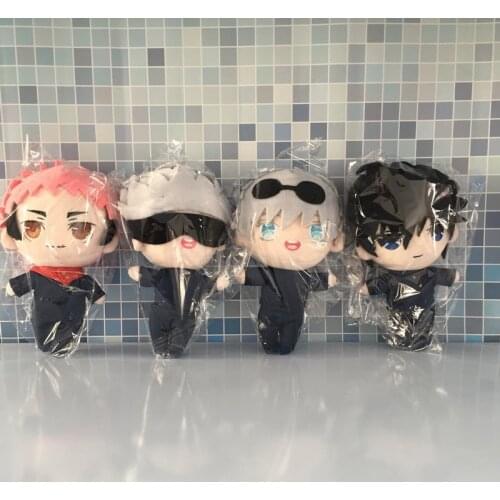 20/30cm Jujutsu Kaisen Gojo Satoru Kugisaki Nobara Toy Anime Plush Dolls Yuji Fushiguro Megumi Itadori Stuffed Toys Kids Gifts