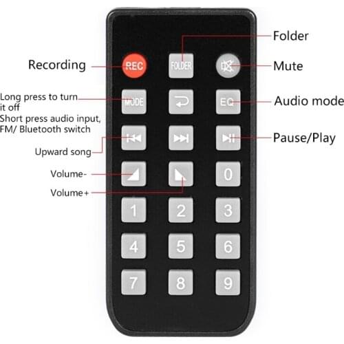 K92F Amplifier MP3 Decoder Board Bluetooth MP3 Player USB Recording Module U Disk/SD Card/FM for Speaker