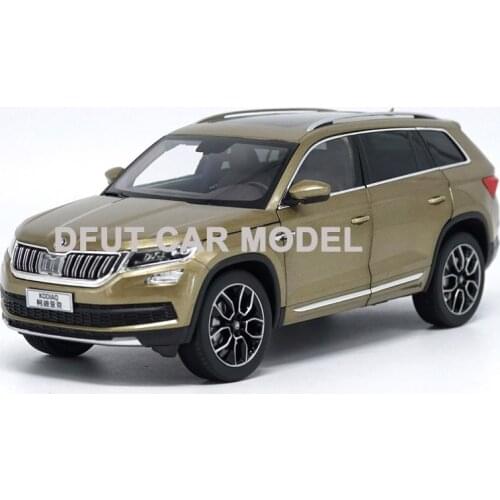 1/18 KODIAQ SUV Alloy Diecast Metal Car Model Toy For Kids Birthday Gifts Toy Collection Original Box Childrens Toy Cars