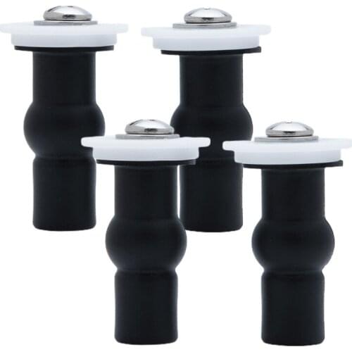 4PCS/Set Toilet Seat Fixings Expansion Plug Fixed Accessories Bathroom Rubber Home Universal Top Nuts Screws