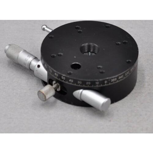 KSPA-806FP Sigma KOKI Optical Fine-Tuning Rotary Table Turntable Manual 360 Degree University Experiment Slide