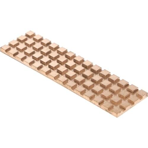 Copper Heatsink Thermal Conductive Adhesive For M.2 2280 PCI-E NVME SSD Radiator