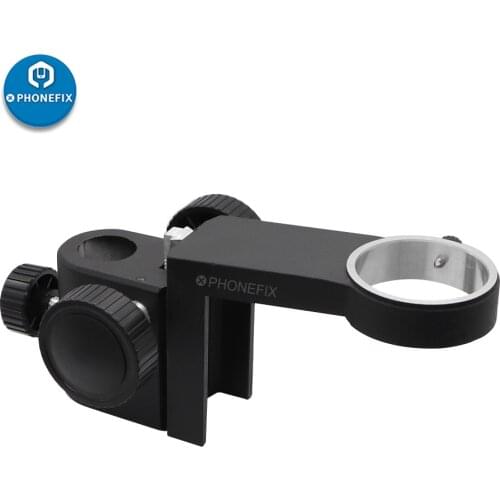 50mm Diameter Stereo Zoom Microscope Adjustment Focus Arm Microscope Head Holder Ring Arbor Stand Bracket Microscope Accessories