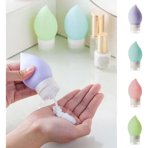 Mini Silicone Packing Bottle Lotion Useful Shampoo Bath Cosmetics Squeeze Bottle 1 pc Fashion New Refillable Bottle