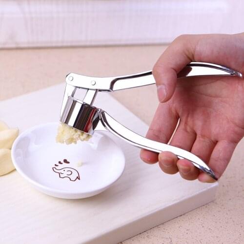 Stainless Steel Multifunction Garlic Press Crusher Kitchen Cooking Ginger Squeezer Masher Ginger Mincer Tool Kitchen Accessories