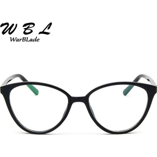 WarBLade Fashion Sexy Women Cat Eye Glasses Black Frame Red Retro Eyeglasses Frame Vintage Reading Glasses Optical Glasses
