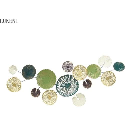 Nordic Wall Decoration Background Wall Light Luxury Home Living Room Bedroom Iron Art Metal Decoration Wall Hanging Art Pendant