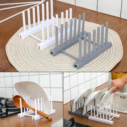 Pot Lid Rack Stainless Steel Spoon Holder Pot Lid Shelf Cooking Dish Rack Pan Cover Stand Kitchen Accessories Kitchen Organizer