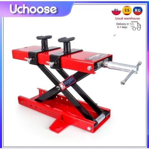 Professional Motorcycle Jack Lift 500KG 1100LBS Center Scissor Suitable For Motor Bicycle ATV Work Stand Repair Tools