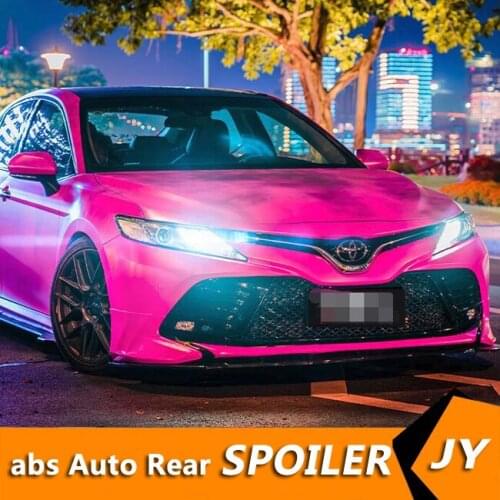 For Camry ABS Rear Bumper Diffuser Protector For 2018-2019 Toyota Camry SC kit bumper rear Front shovel lip rear spoiler